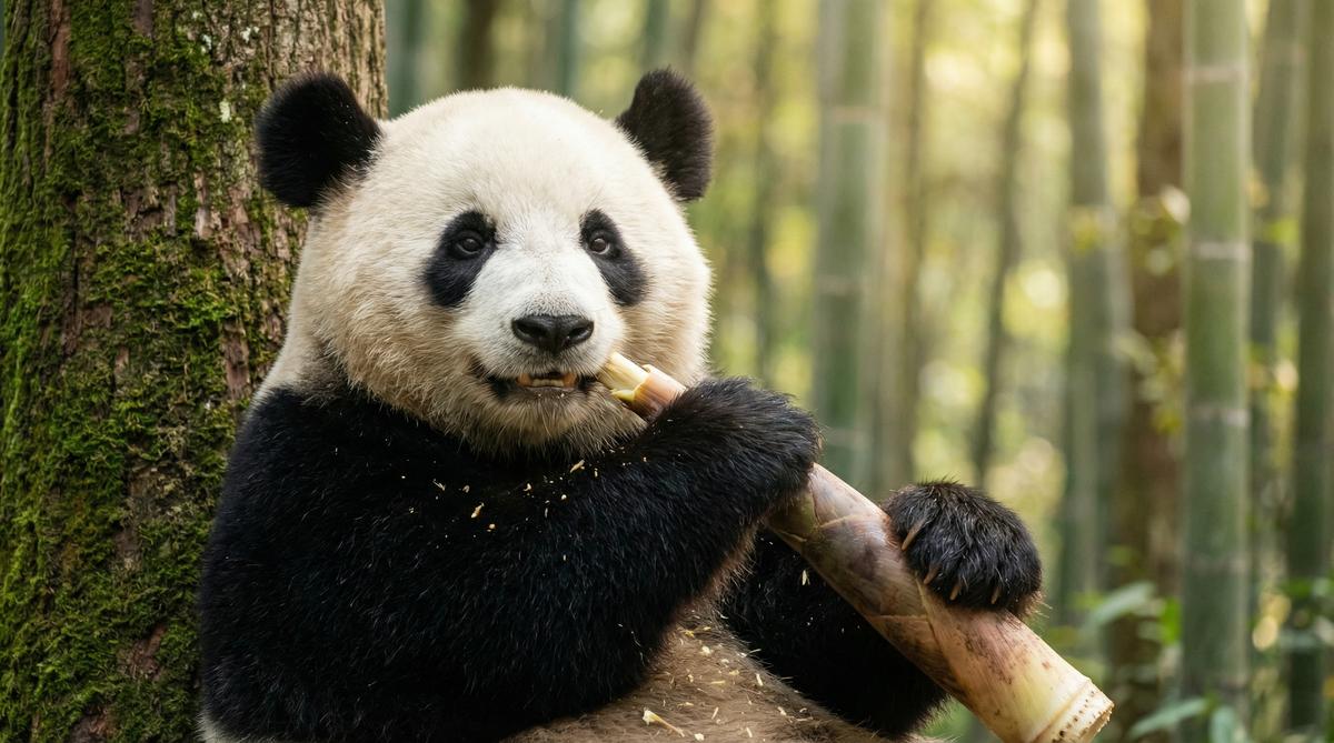 重口熊猫视频 - 国宝竹林午餐视频